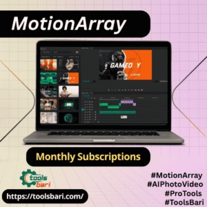 Motion Array Premium Monthly Subscription – Download Unlimited Premium Templates, Presets, and Assets at an Affordable Price